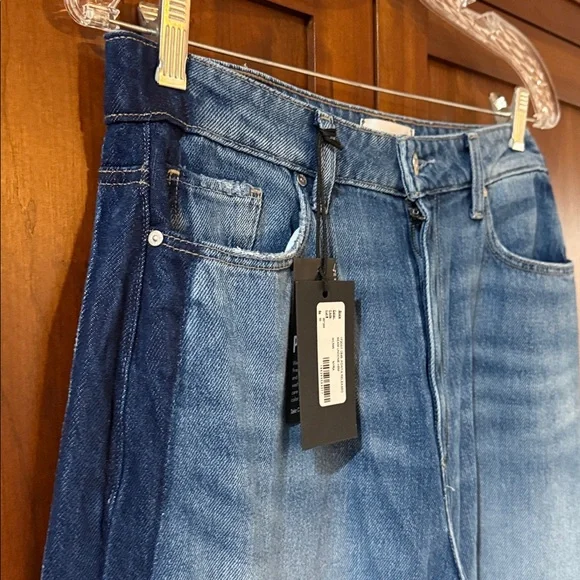 Paige Portia Wide Leg Released Hem Jeans - Picture 5 of 10